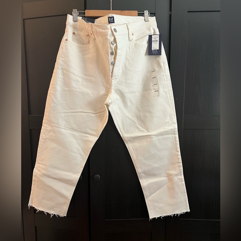 Gap white Jeans Size 16
